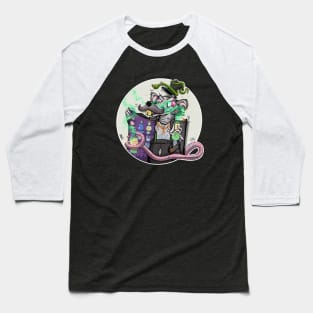 Snake Oil Merchant Baseball T-Shirt